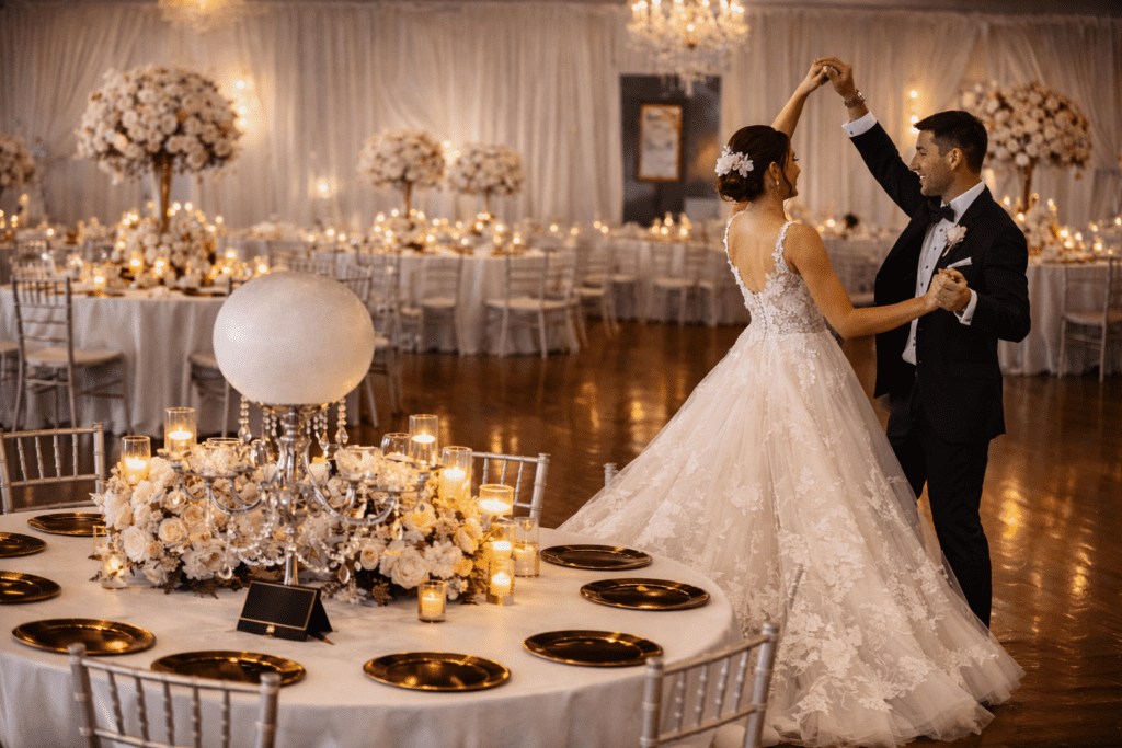 Wedding Couple First Dance Pizazz Ballroom