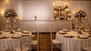 Full-service bar at Pizazz Ballroom